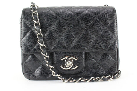 Chanel Black Caviar Rue Cambon Multi-Pocket Shoulder Bag SHW For Sale at  1stDibs