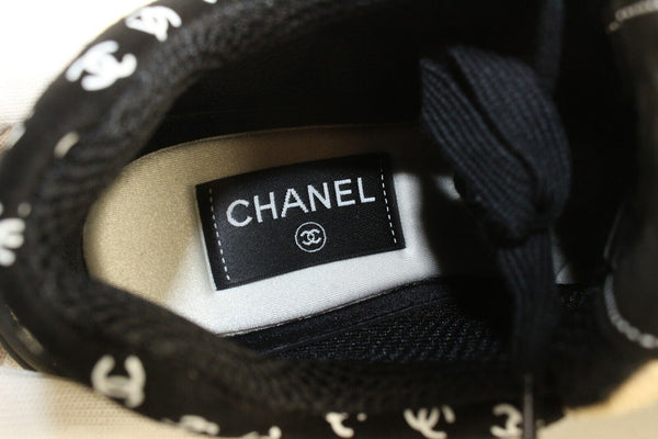Chanel Women's CC All Over Trainer Sneaker