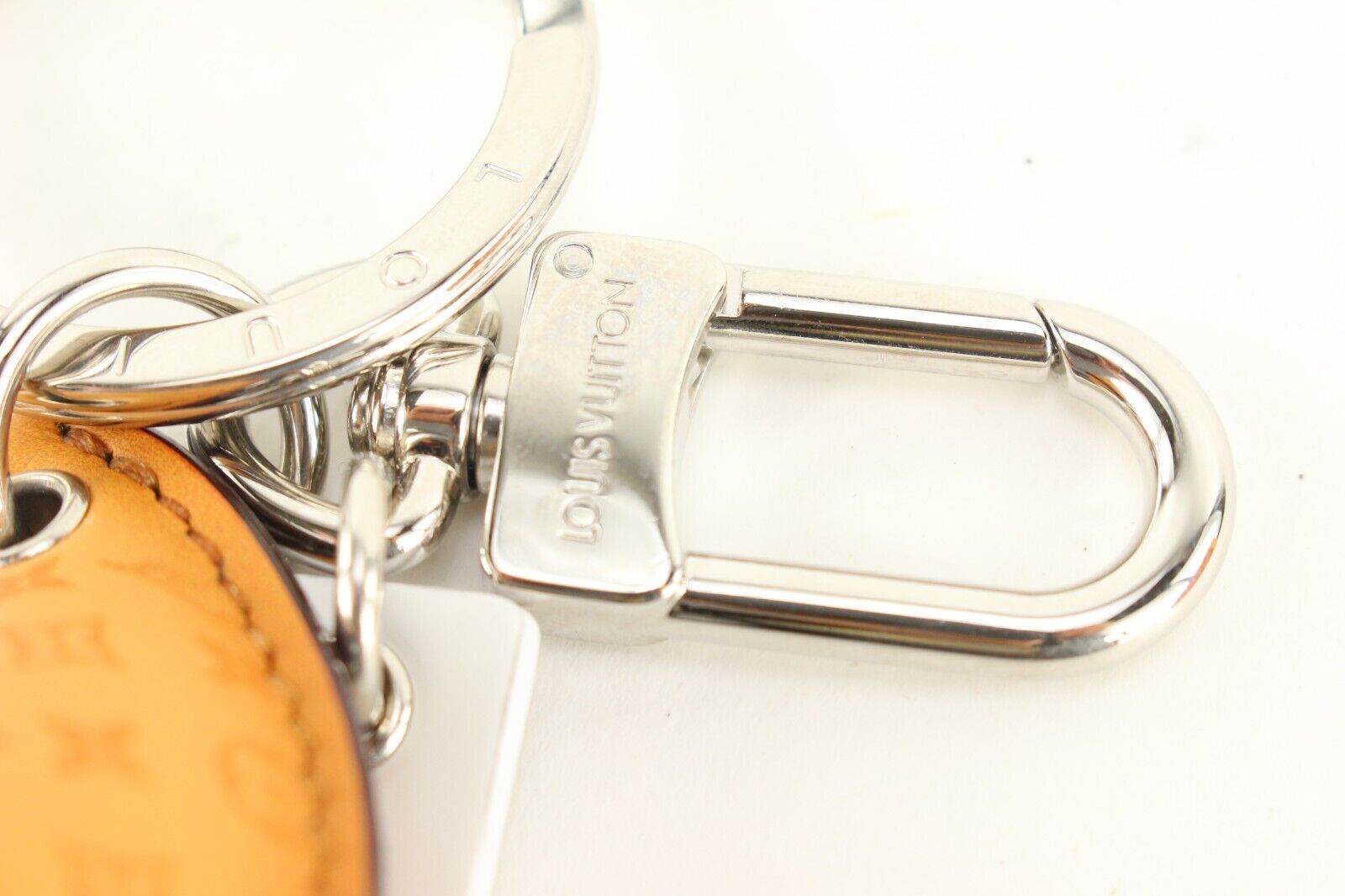 Louis Vuitton 2023 Rare Monogram Fortune Cookie Bag Charm Key Holder 1LK0127