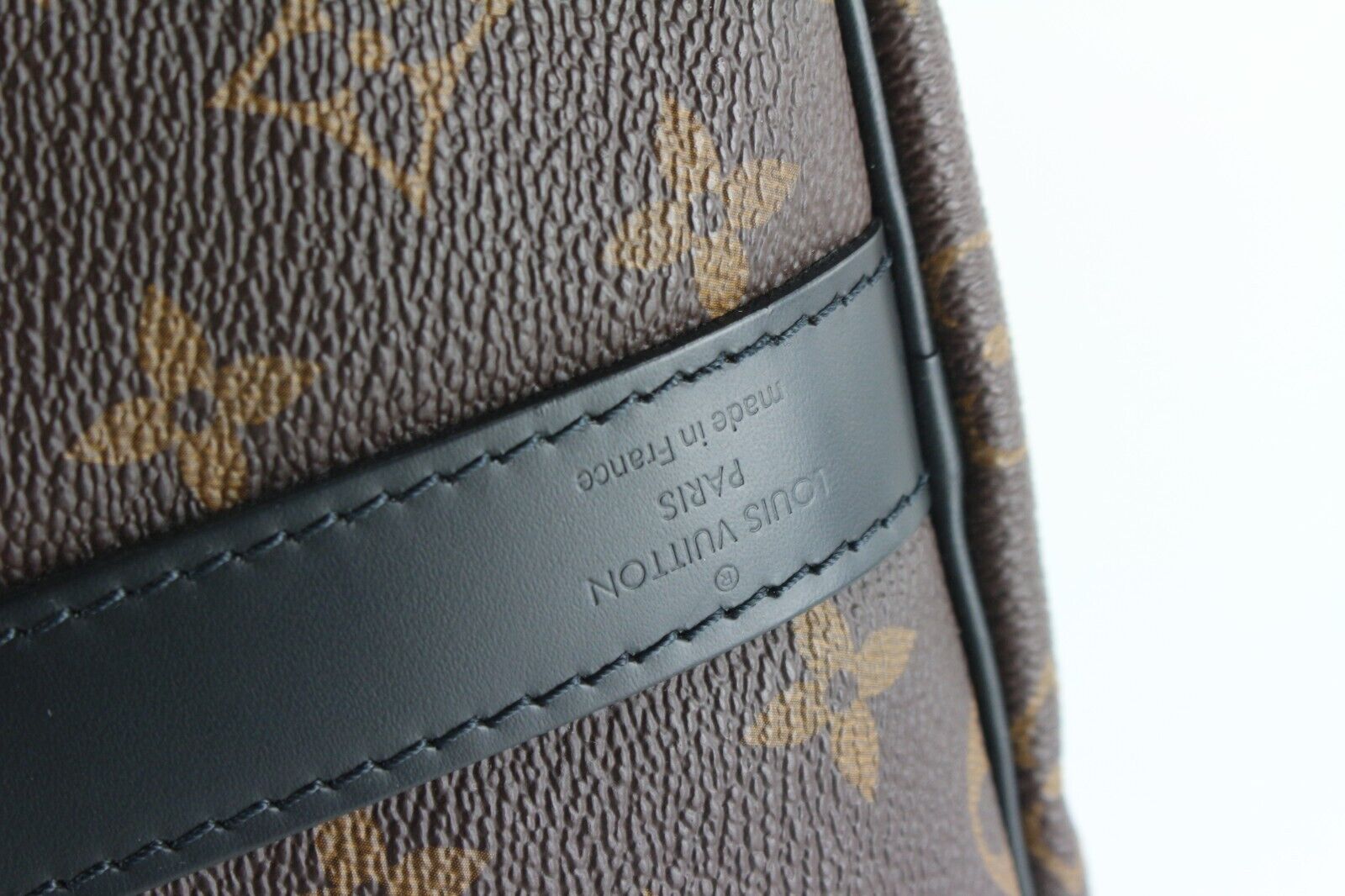 Louis Vuitton Monogram Macassar Keepall Bandouliere 55 Duffle with