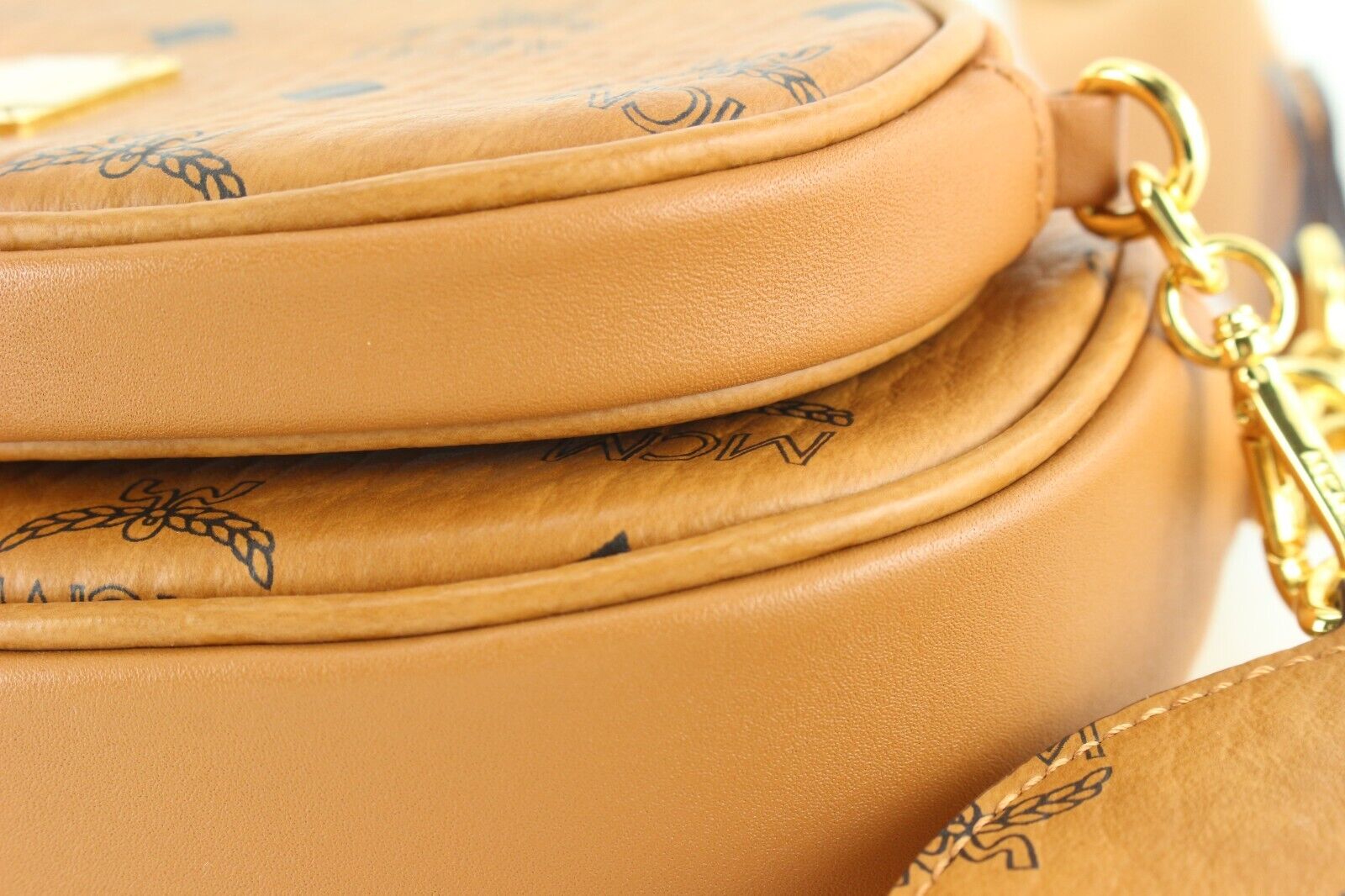 MCM Visetos Essential Multi-Pochette Belt Bag, Luxury, Bags