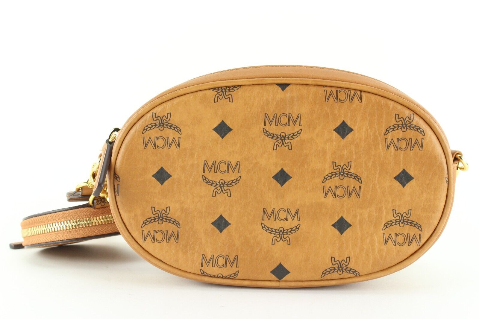 Mcm Monogram Visetos Cognac Multi Pochette 1MCM0112