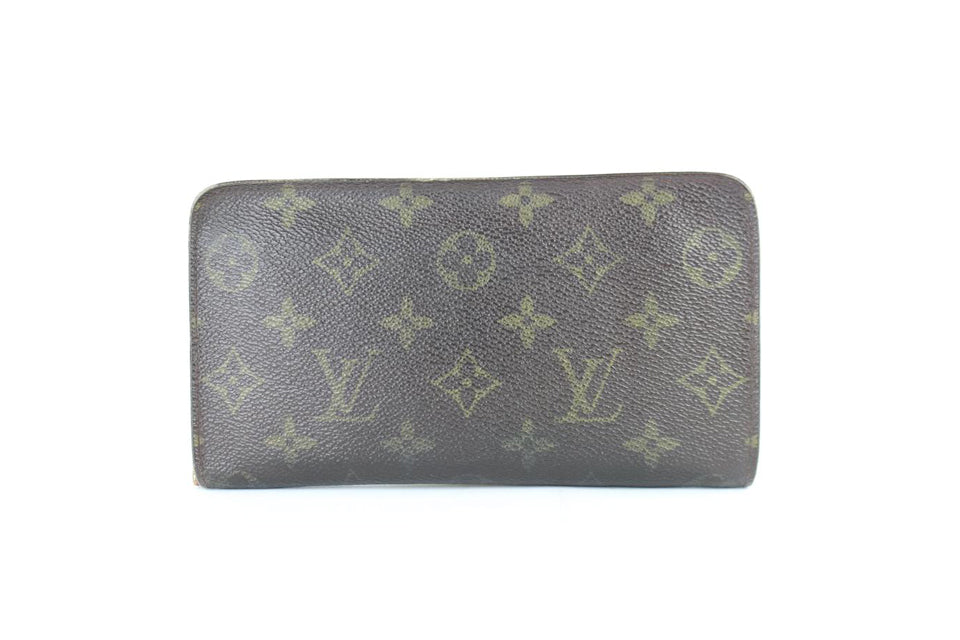 Louis Vuitton White, Black & Brown Monogram Coated Canvas And