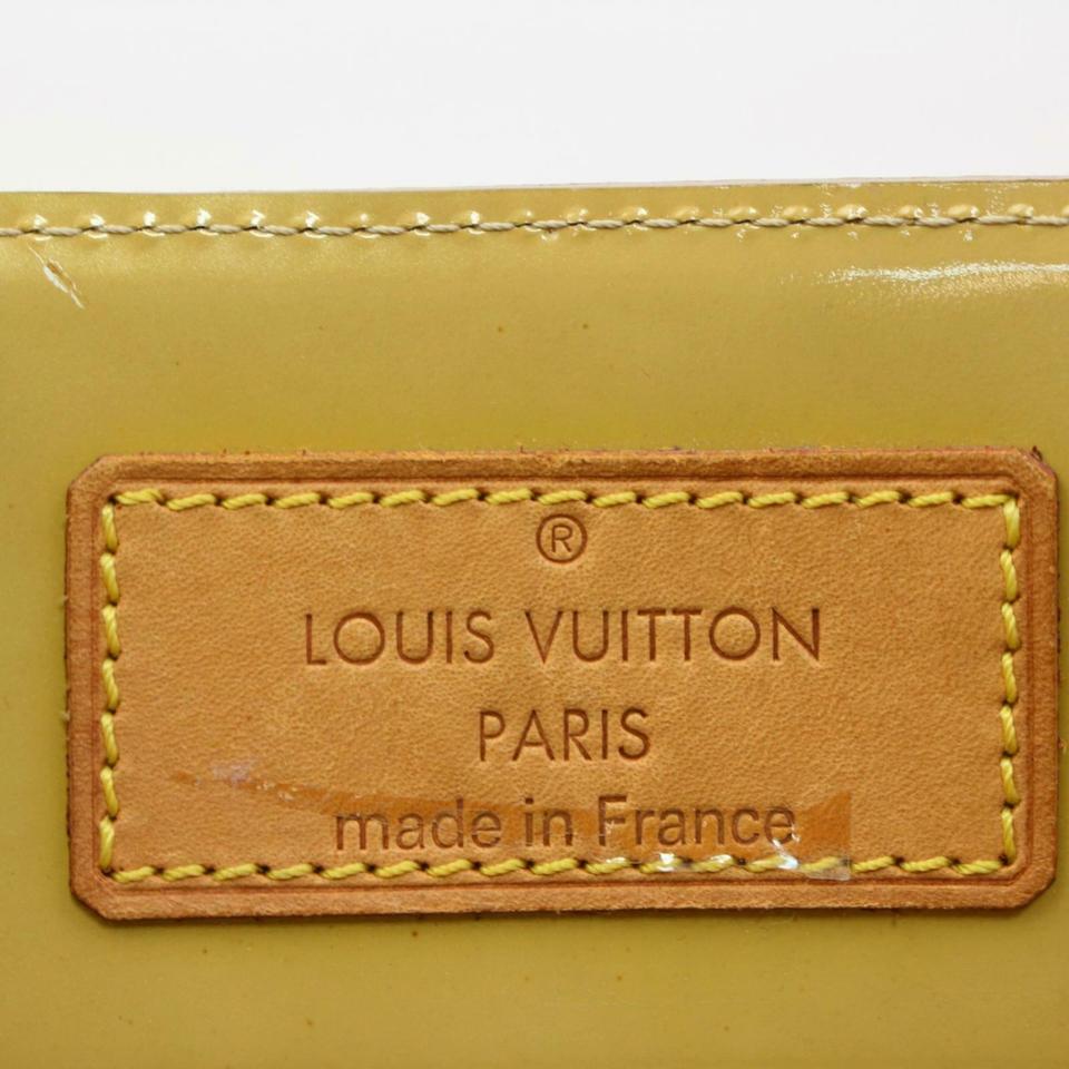 LOUIS VUITTON On My Side M56077 Monogram Yellow Calf leather Tote