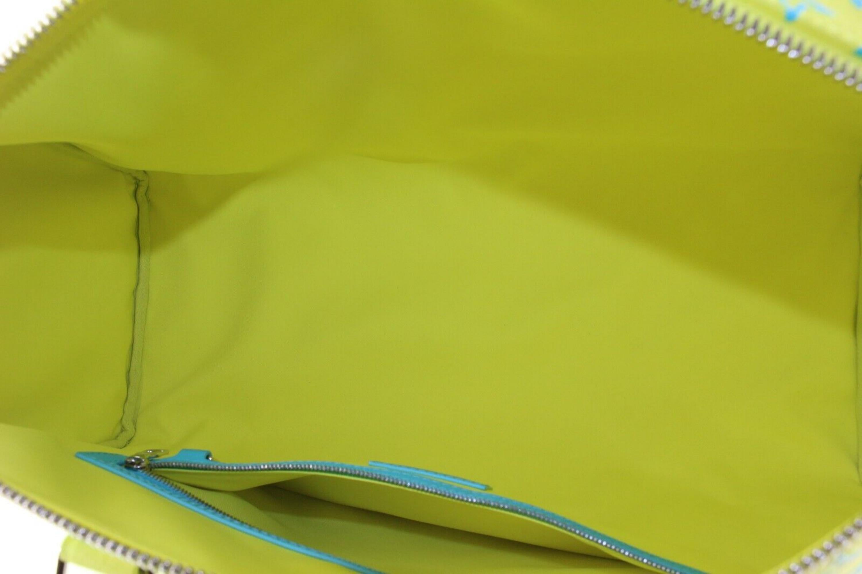 Louis Vuitton Keepall Bandoulière 50 Neon Yellow - clothing