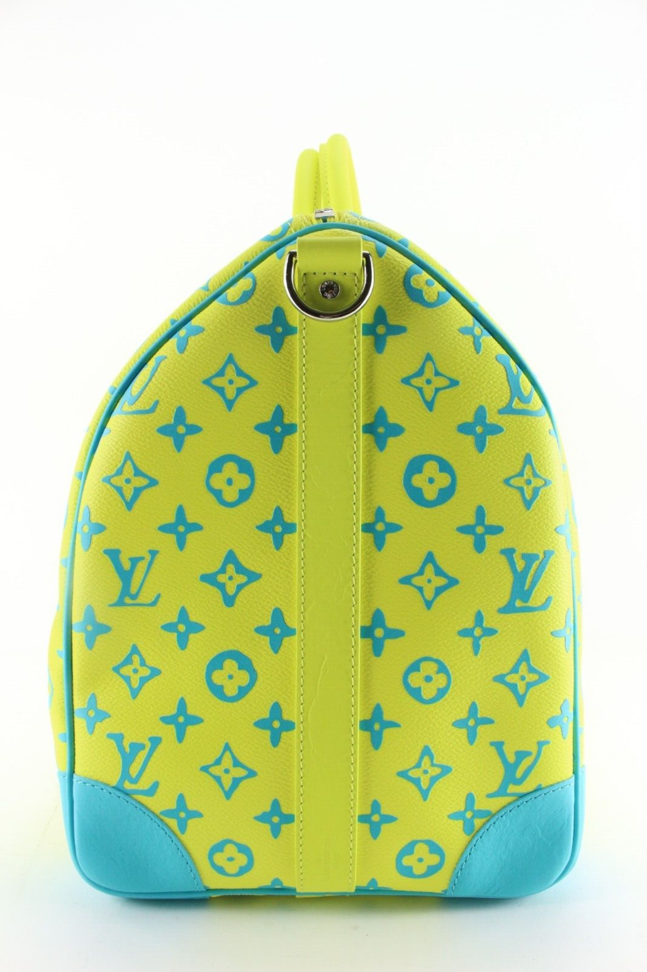 Louis Vuitton Keepall Bandouliere 50 Neon Yellow
