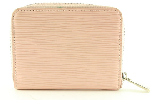 Louis Vuitton Pink Epi Leather Zippy Coin Compact 6LK0125