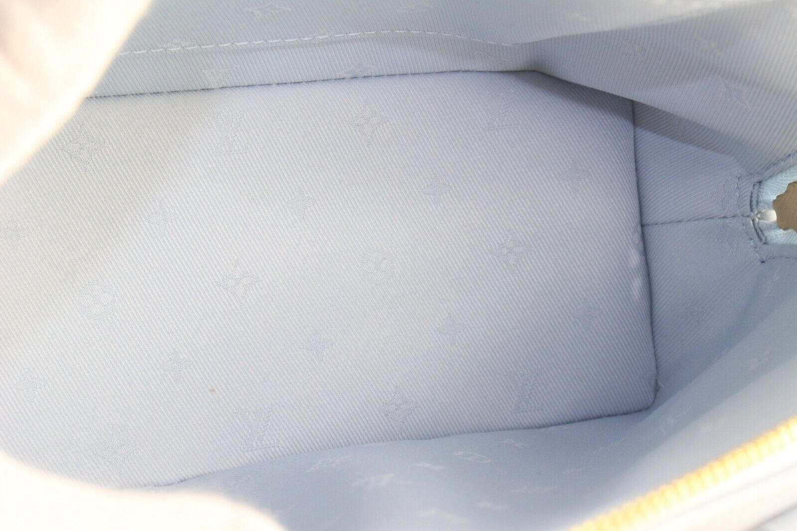 Louis Vuitton Blue Glacier Bubblegram Alma BB with Strap 6LK0223