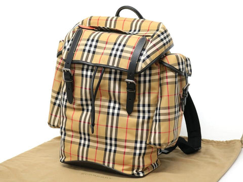 Burberry Classic Beige Nova Check Explorer Backpack 241537