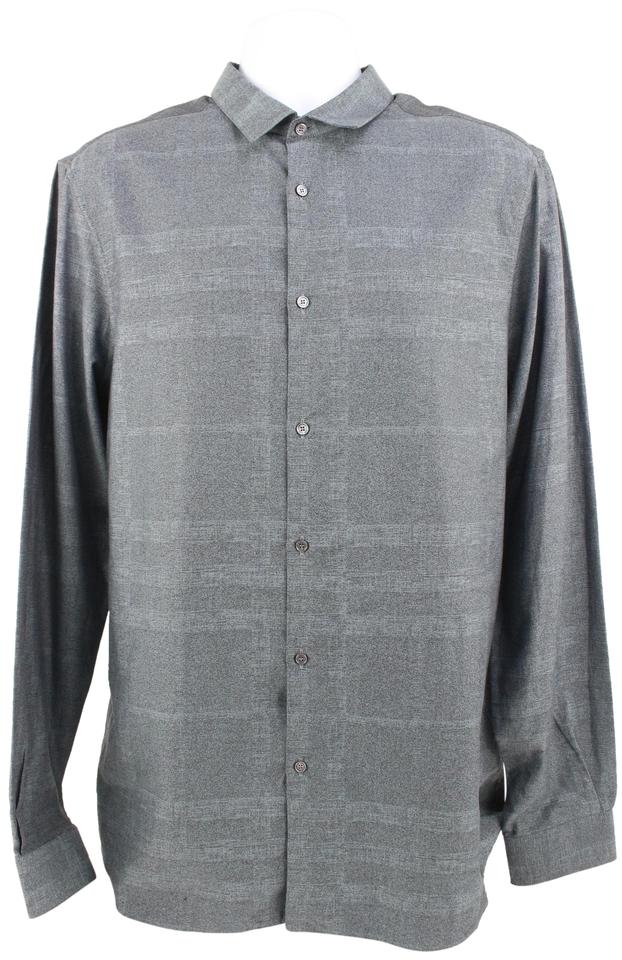 Burberry Black Button Up Shirt/Blouse