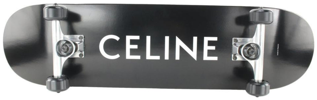 Céline Black x White Logo Skateboard 1CE1027