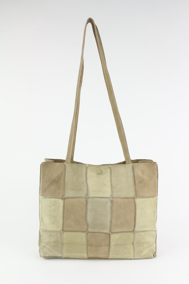 Chanel Patchwork Suede Tote Bag