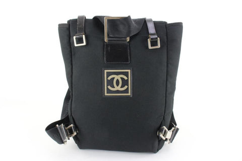 Chanel Rare Sports CC Logo Parachute Backpack Convertible Sling Bag 93cc826s