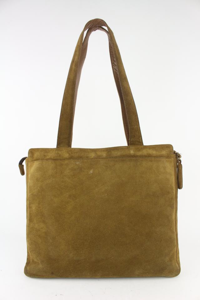 Chanel Brown Suede Zip Tote bag 1012c40 – Bagriculture