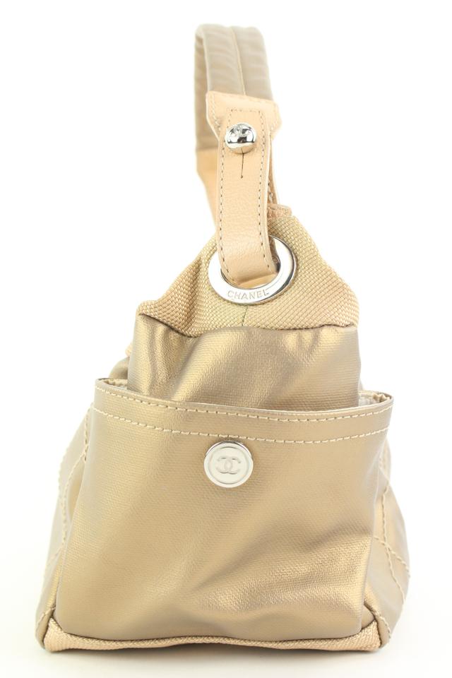 Chanel Timeless Medium flap bag beige grained calfskin
