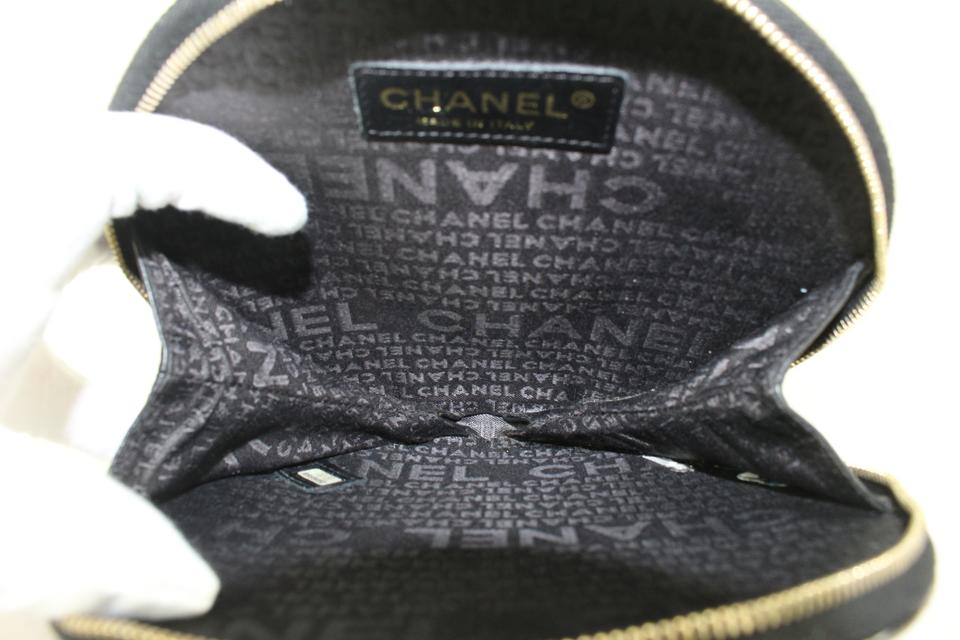 chanel small crossbody purse black