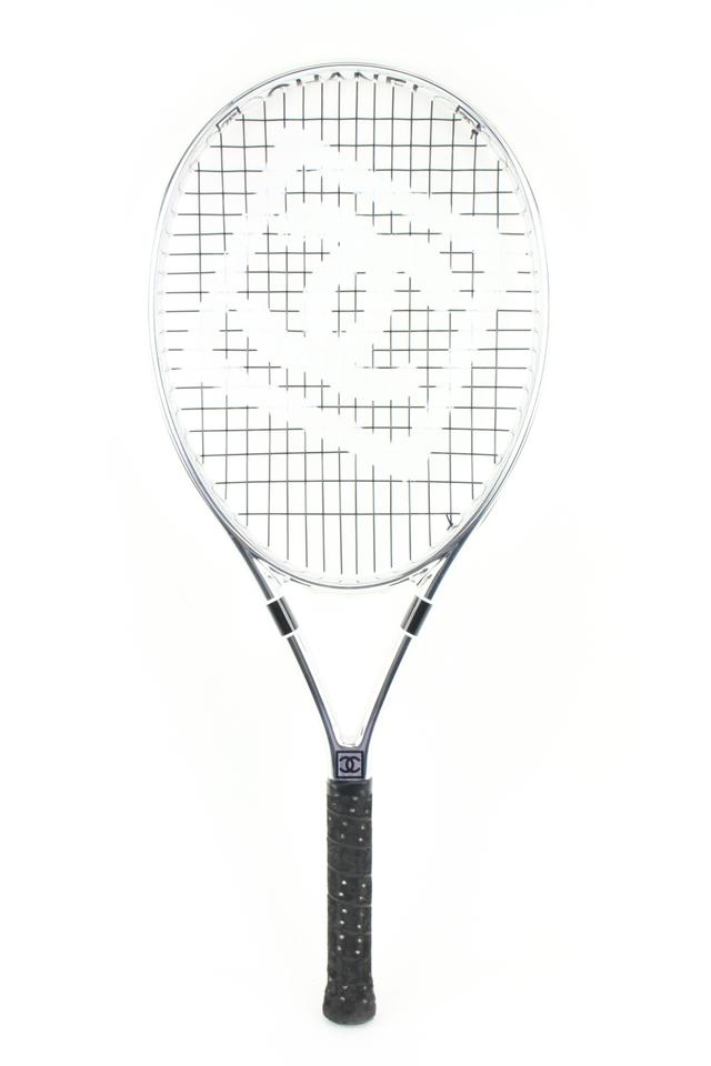 Chanel Tennis Racket  3 For Sale on 1stDibs  chanel racket tennis racket  chanel designer tennis racket