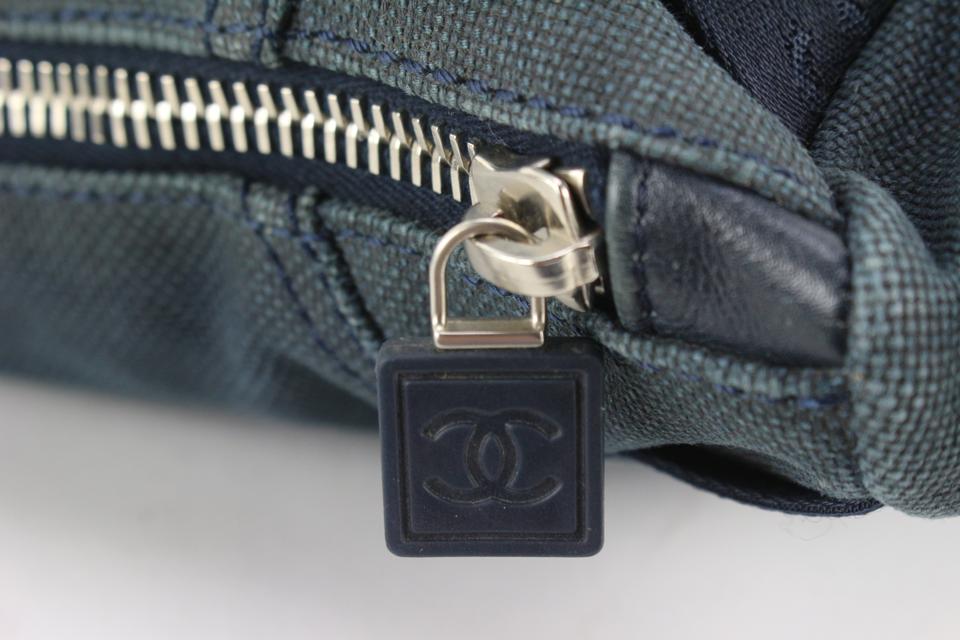 Chanel Chanel Sports Line Navy Canvas Waist Pouch Bag