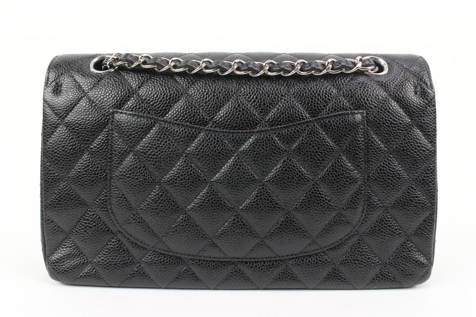 Chanel Black Quilted Lambskin Small Classic Double Flap Bag Chanel
