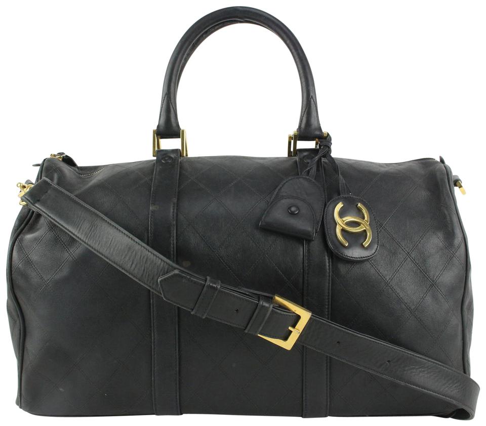 chanel deauville leather tote