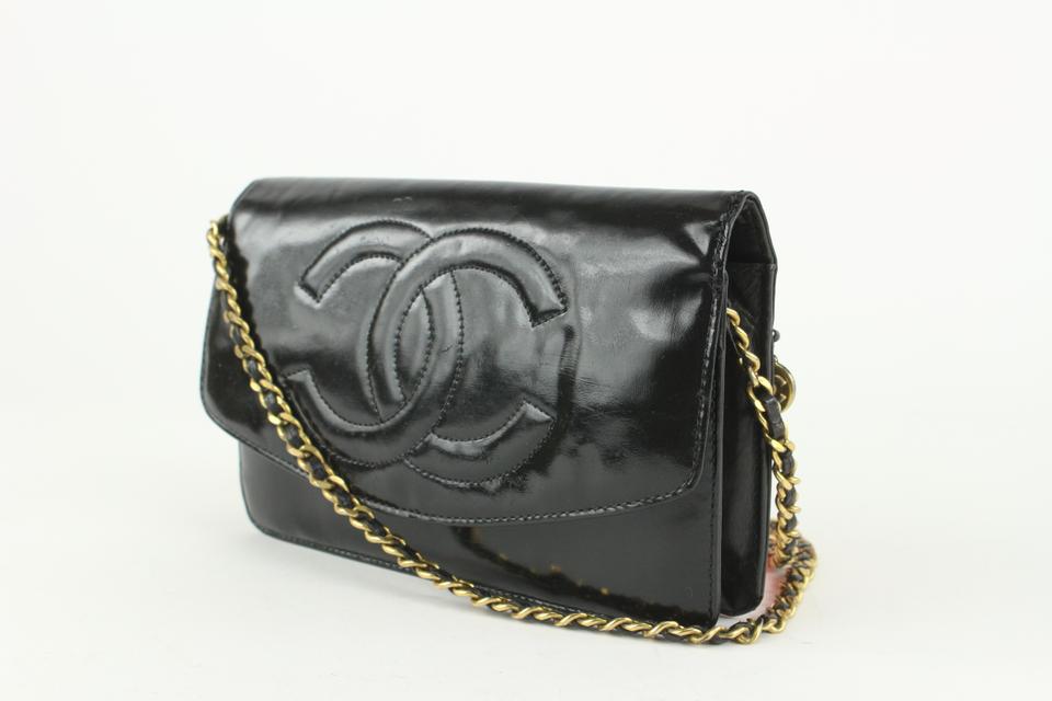 Chanel - Authenticated Wallet on Chain Timeless/Classique Handbag - Leather Black for Women, Never Worn