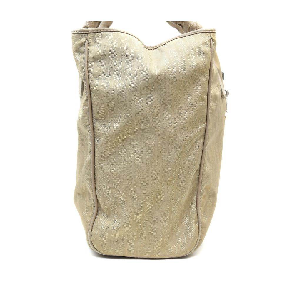 Trotter leather handbag Dior Beige in Leather - 31312387