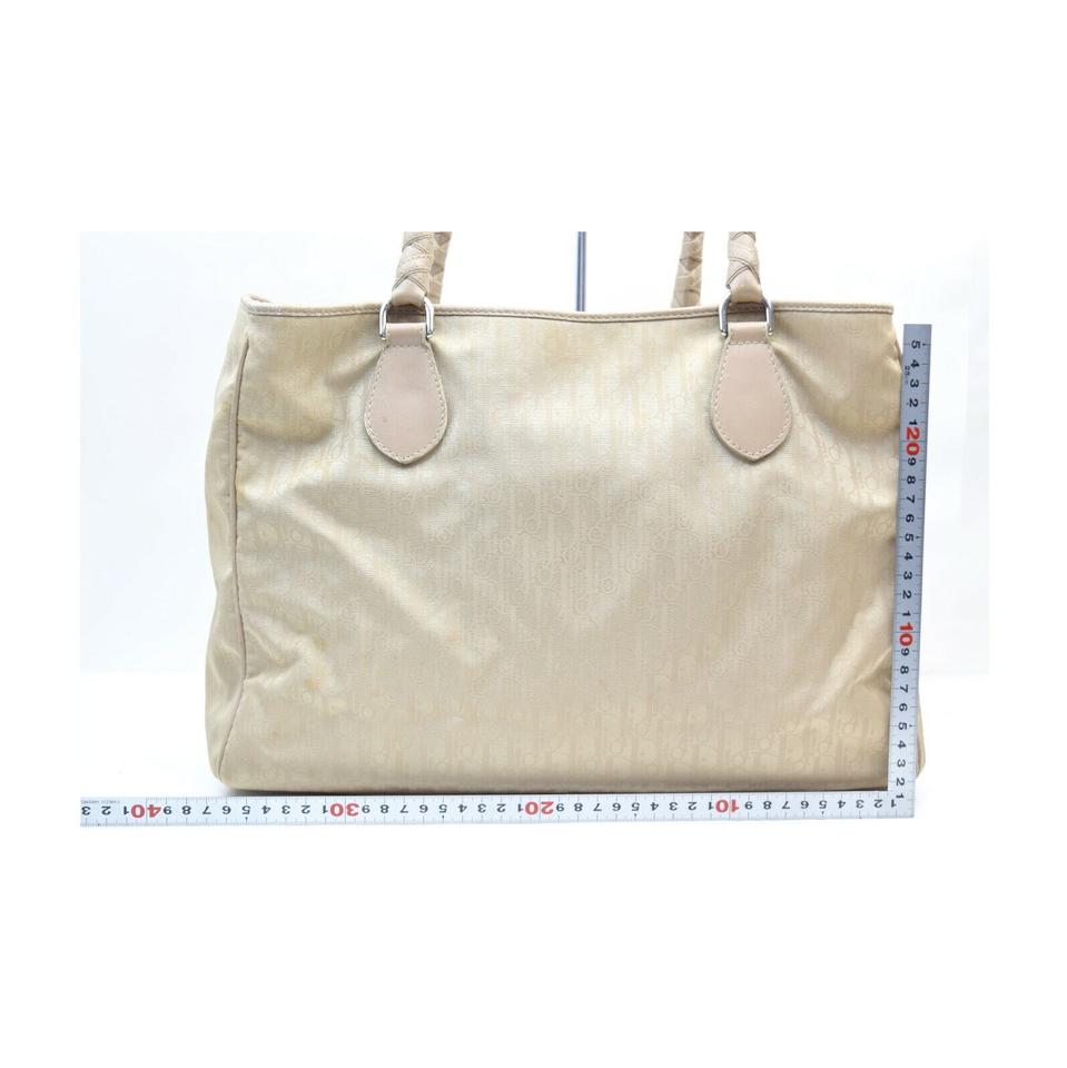 Trotter cloth handbag Dior Beige in Cloth - 32107865