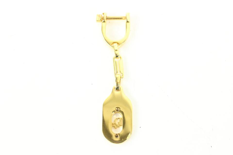 Dior Gold Bag Charm Logo Pendant Keychain 70d429s – Bagriculture
