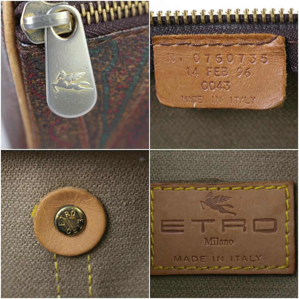 Authentic ETRO Vintage Paisley Papillon Bag 
