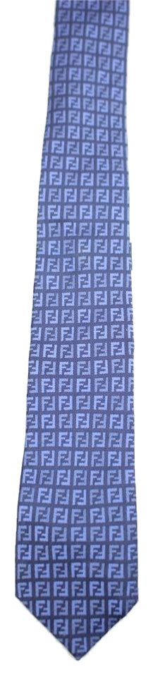 Fendi Monogram 100% Silk Tie FFTTY01