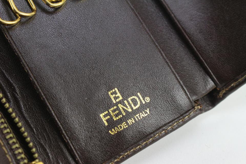 Fendi Vintage Monogram Canvas Key Holder Wallet – Recess