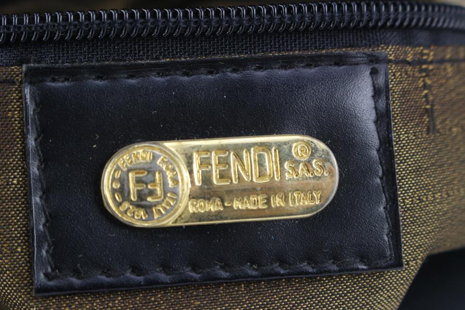 Fendi ROMA ITALY 1925 VINTAGE SHOULDER BAG Black - $290
