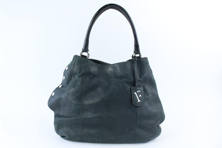 Furla Women's Suede Hobo Bag