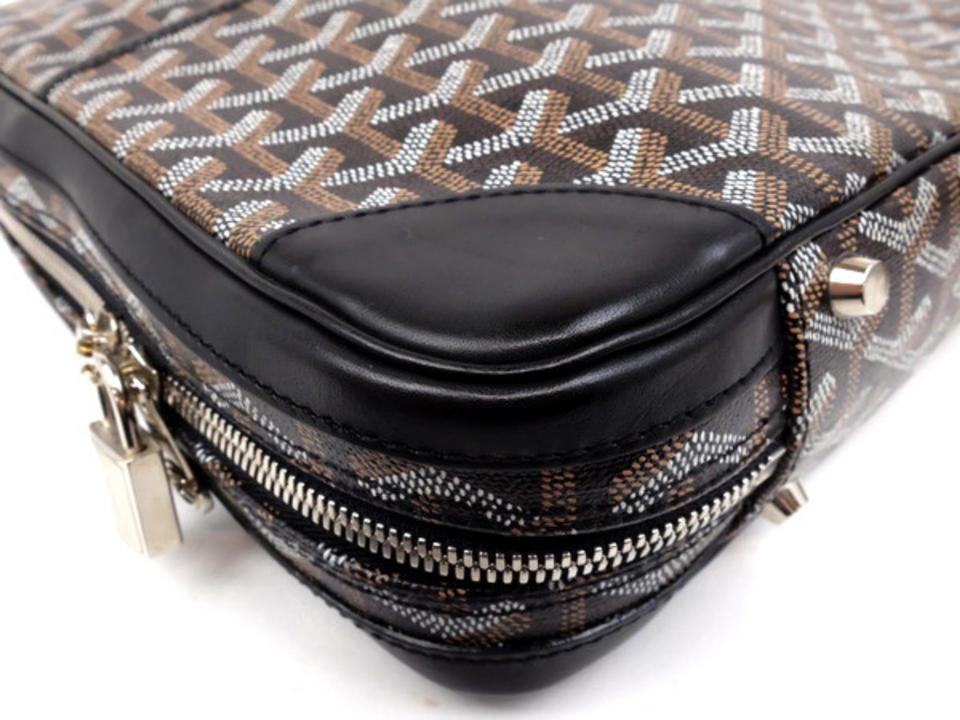 Shop GOYARD Blended Fabrics Leather Business & Briefcases by
