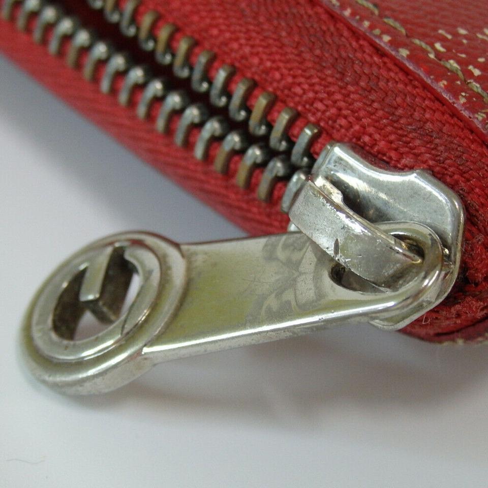 Goyard Red Chevron Matignon Zip Around Long Zippy Wallet 860154 –  Bagriculture