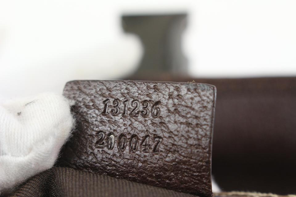 Authentic Black Gucci Imprime Monogram Belt Bag – Posh Pawn
