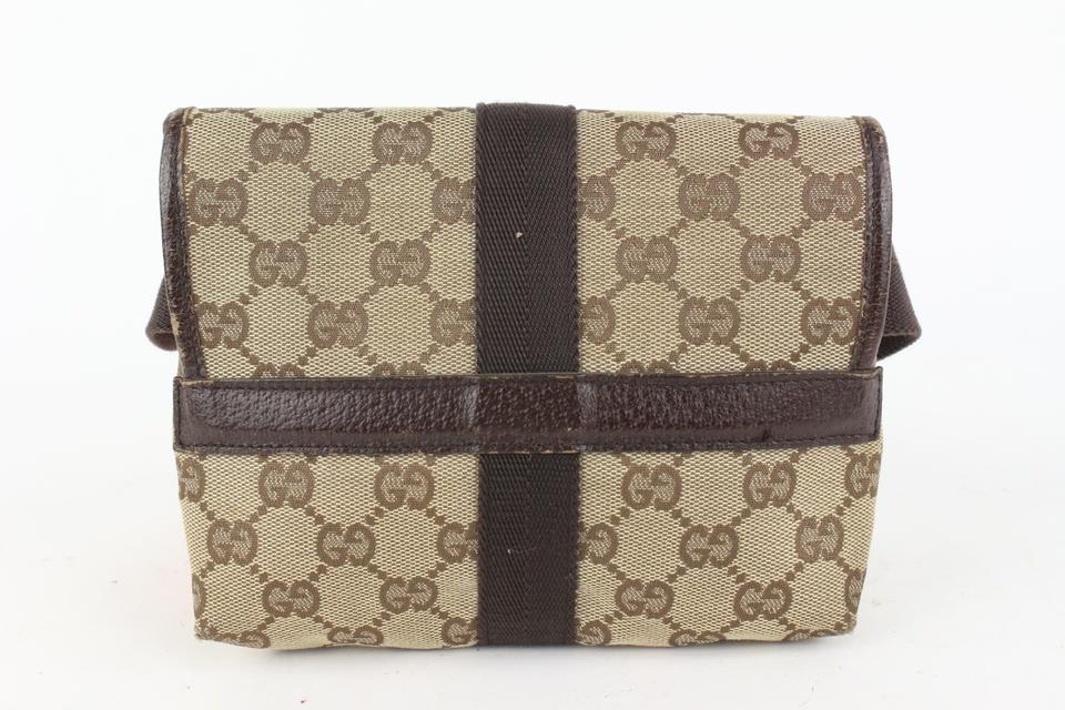 Gucci Monogram GG Belt Pouch Fanny Pack Waist Bag 913gk20 – Bagriculture