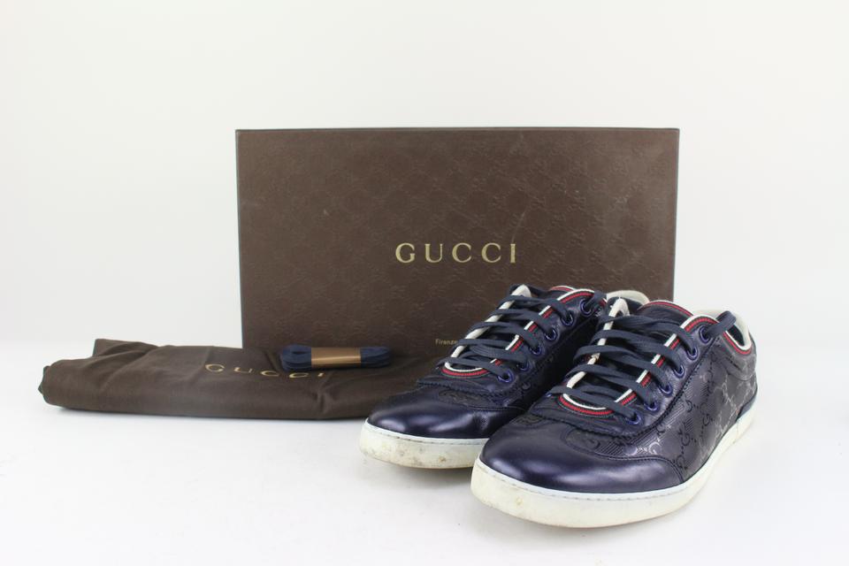Gucci Brown Guccissima Canvas High Top Sneakers Size 37 Gucci