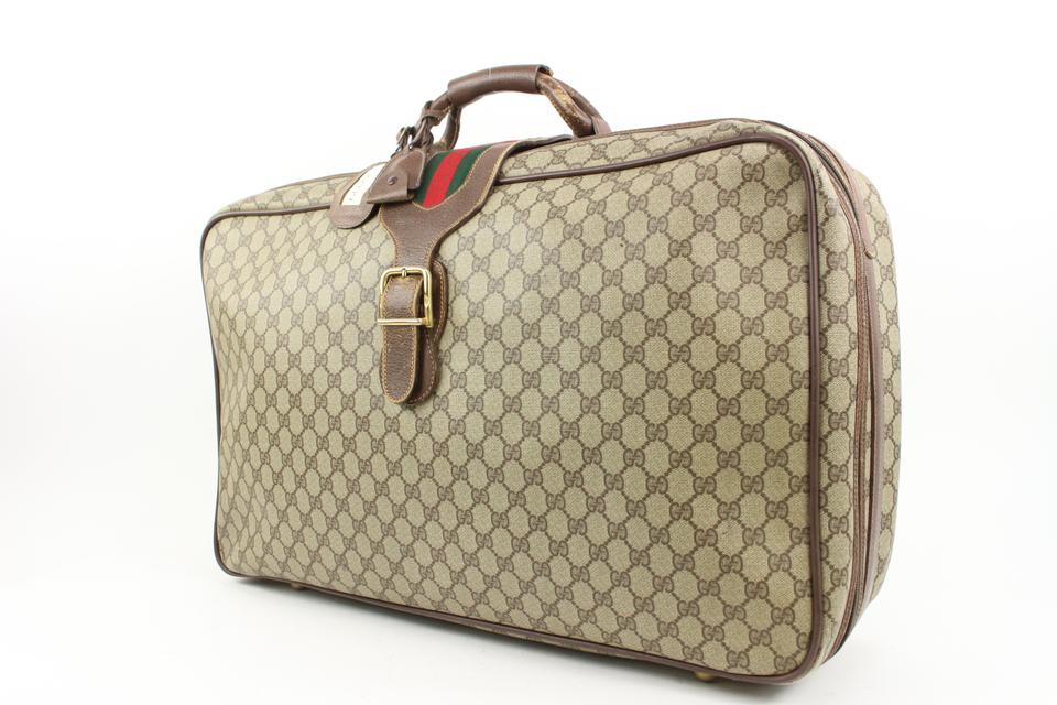 Gucci XL Supreme GG Web Suitcase Soft Trunk Luggage s210g66 – Bagriculture