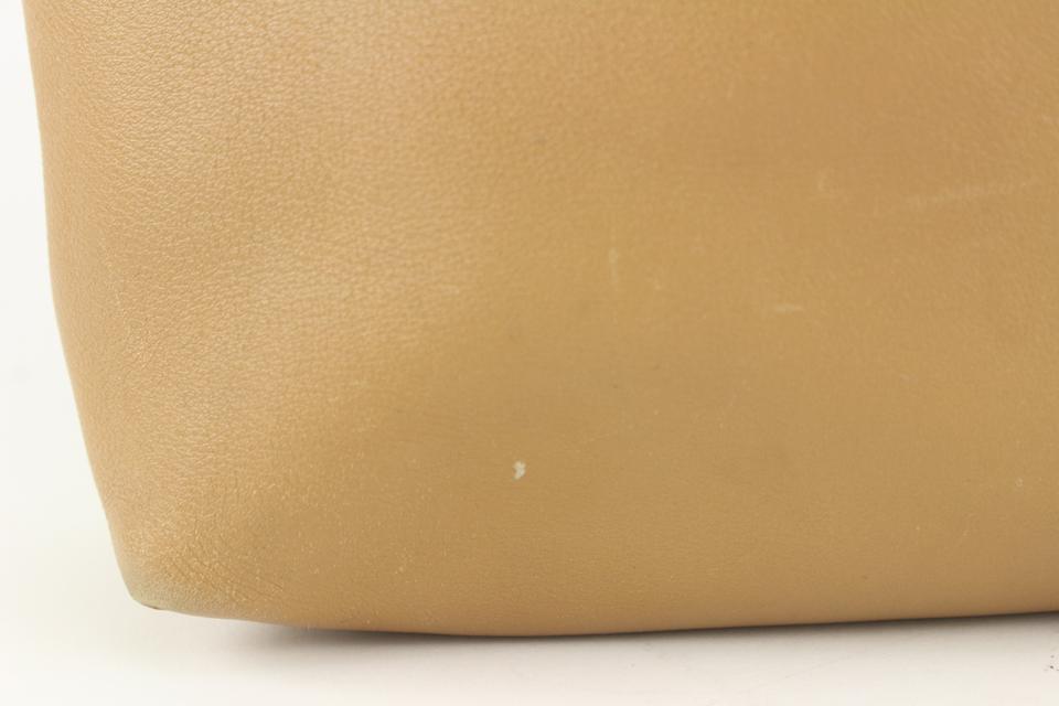 Hermès Brown x Gold Reversible Leather Double Sens 36 cm Tote