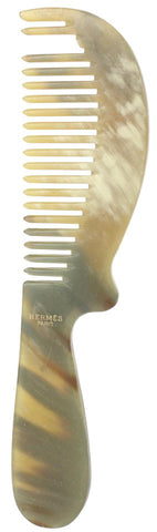 Hermès Buffalo Horn Rocaille Hair Comb 214her714