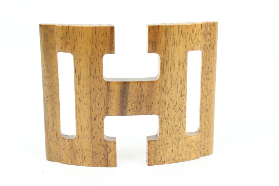 Hermès Wood H Logo Scarf Ring 22h413s – Bagriculture