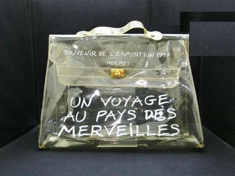 Hermès 1997 Souvenir De L'exposition Clear Kelly Translucent 241117