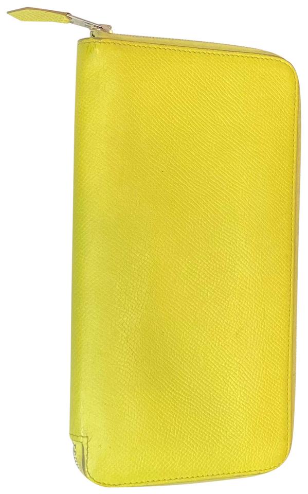Delvaux Wallet Yellow Leather ref.559394 - Joli Closet