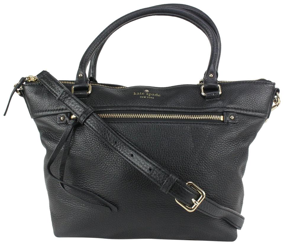 Kate Spade Black Leather 2way Tote Bag 242ks716 – Bagriculture