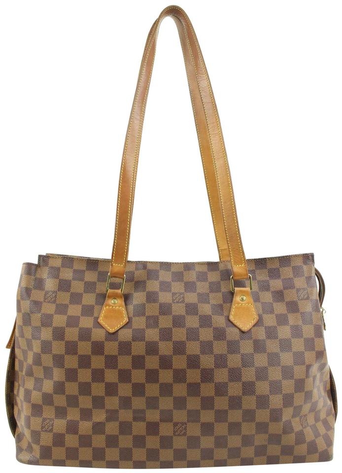 Louis Vuitton 100th Anniversary  Damier Ebene Columbine Zip Shoulder Bag 56lv224s