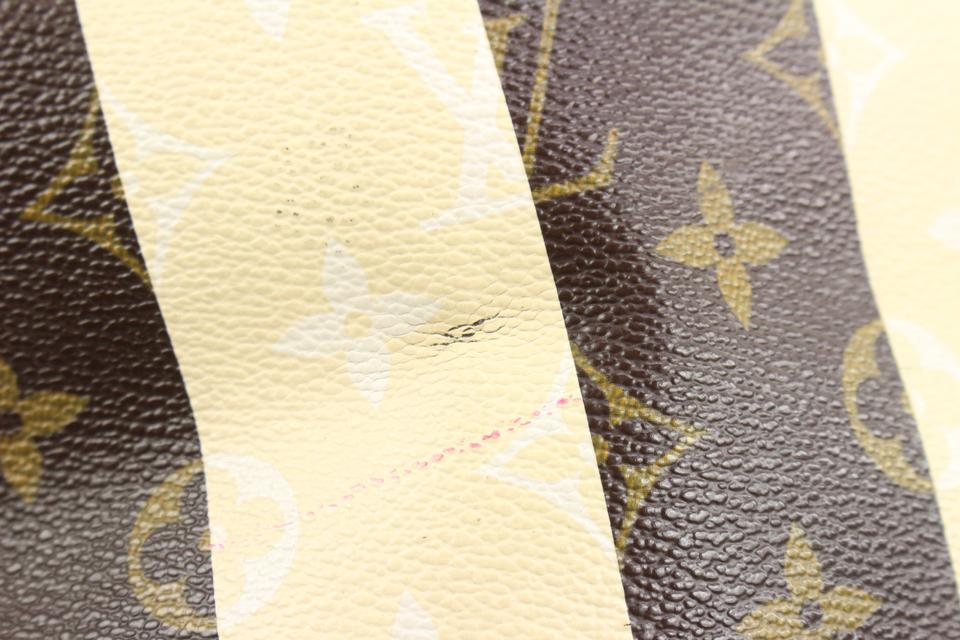 Louis Vuitton Beige/Brown Monogram Canvas Rayures Neverfull MM Bag Louis  Vuitton