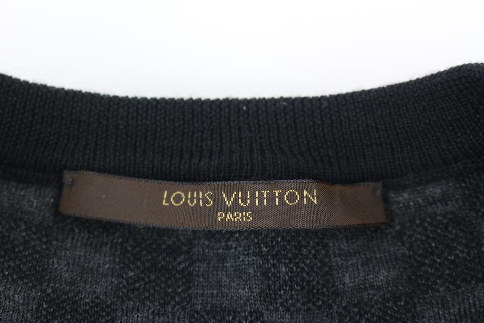 Louis Vuitton Ultra Rare Boys Size 8 Damier Graphite Sweater