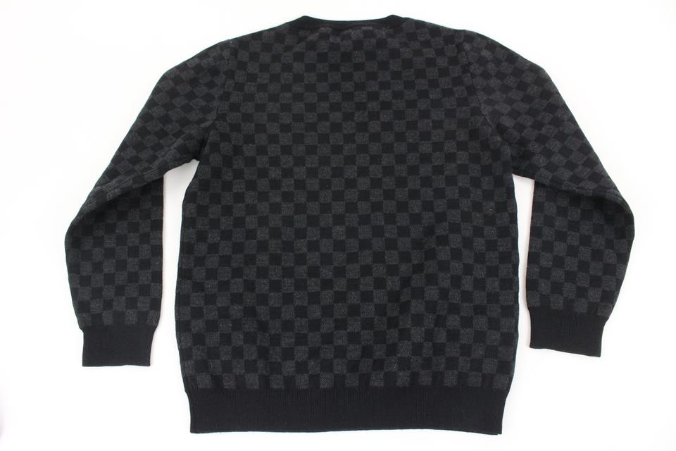 grey lv sweater