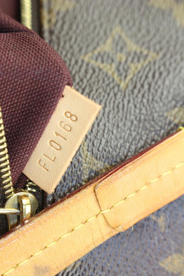 Louis Vuitton Discontinued Monogram Iena PM Zip Tote Bag 86lk67s
